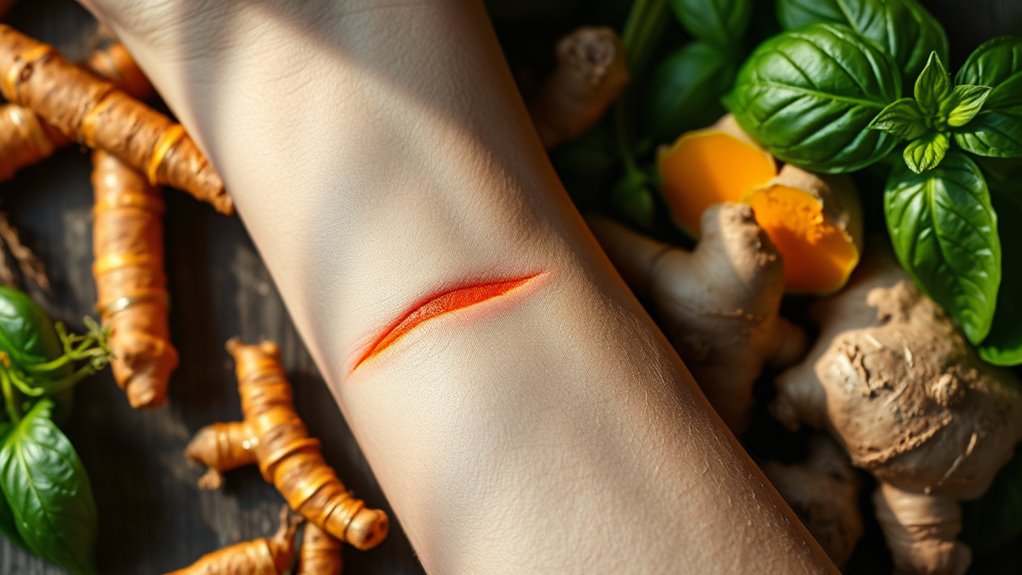 herbs reduce swelling pain