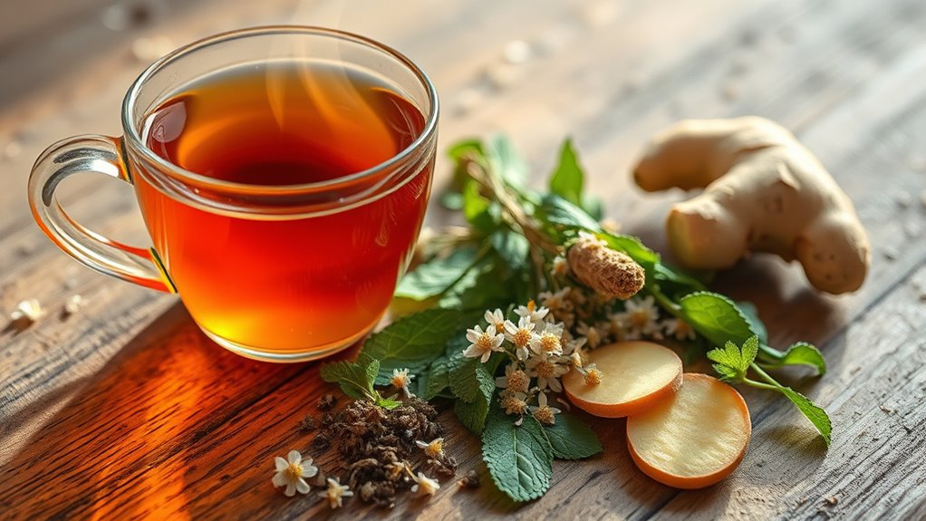 herbs soothe headache pain