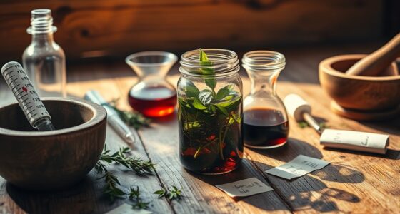 how to make herbal tinctures