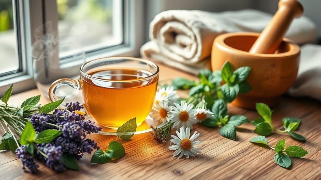 incorporate herbal relaxers safely