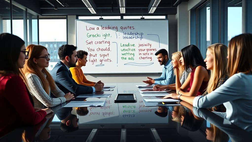 inspiring leadership team motivation