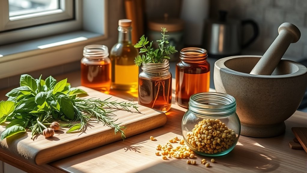 make herbal tincture at home