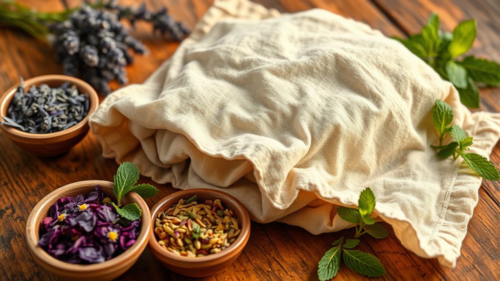 make personalized herbal poultices