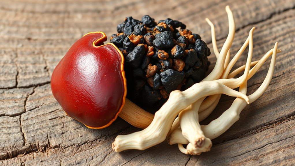 mushrooms promoting longevity benefits