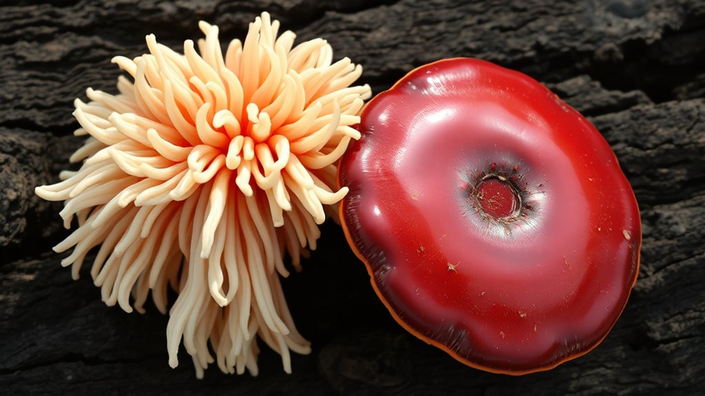 mushrooms support stress balance