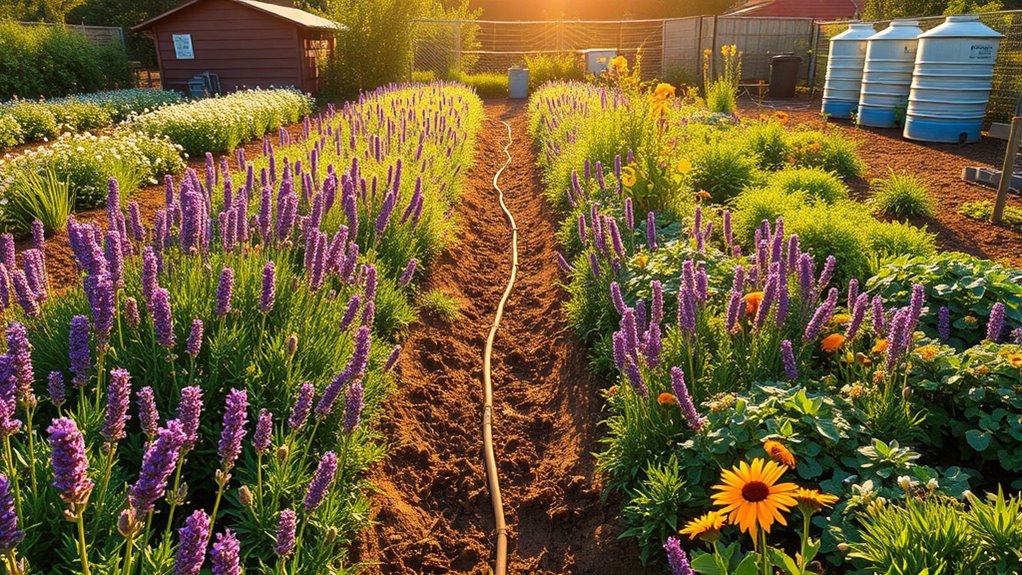 organic mulch and companion planting