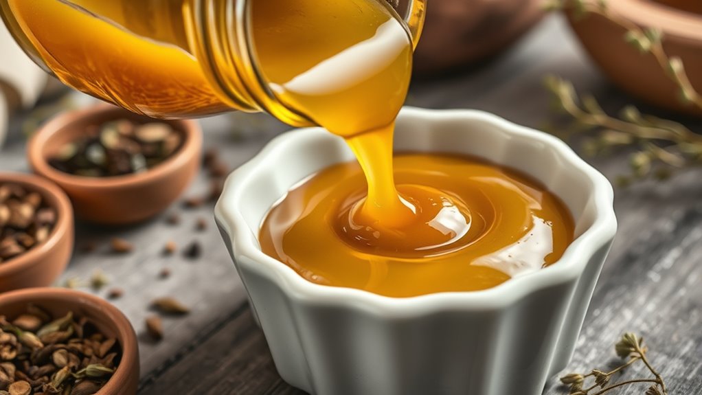 pour pour cool solidify