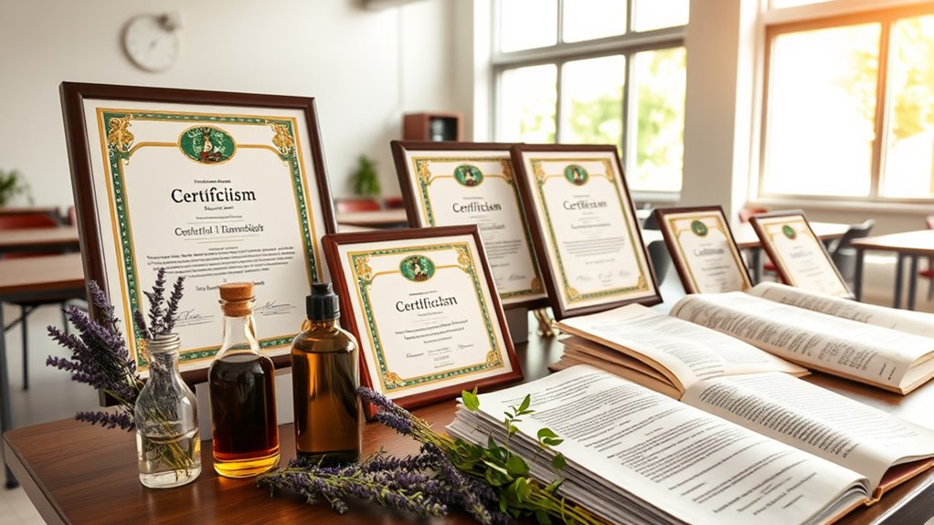 recognized accredited herbal credentials