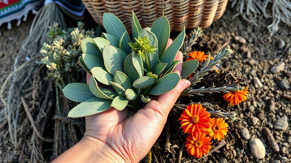 sacred herbs connect spiritual worlds