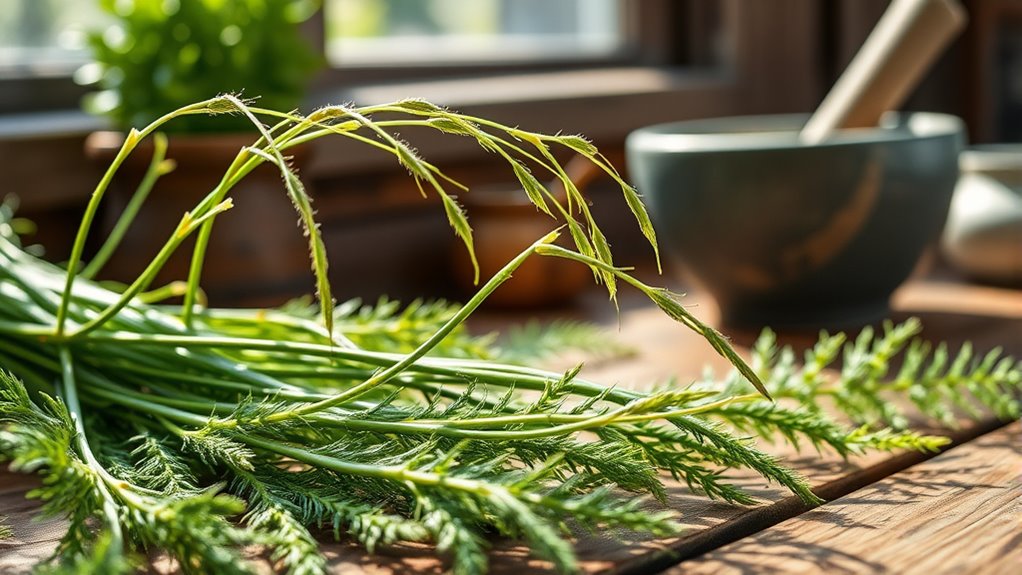 silica rich herb boosts bones
