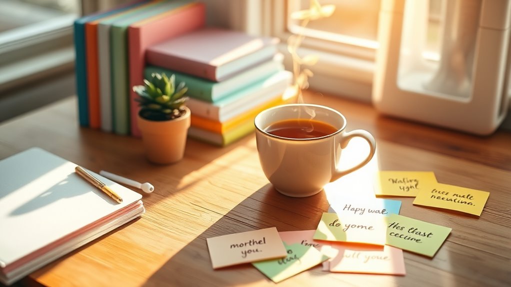 start with mindfulness and gratitude