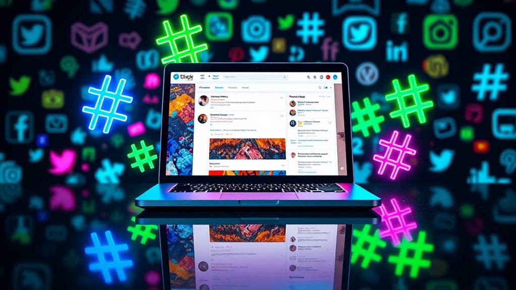strategic hashtag use boosts engagement