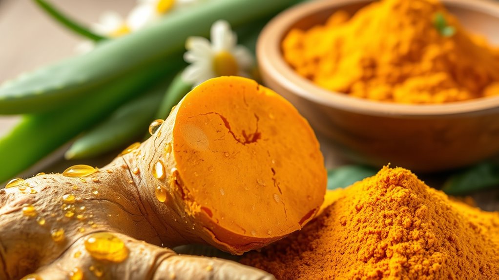 turmeric reduces eczema inflammation