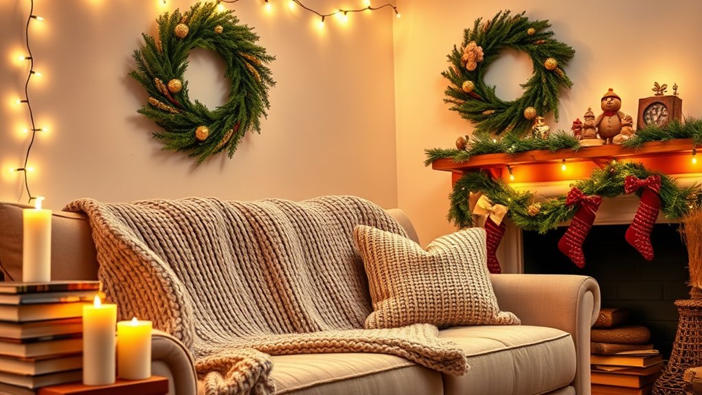 using hashtags for festive decor