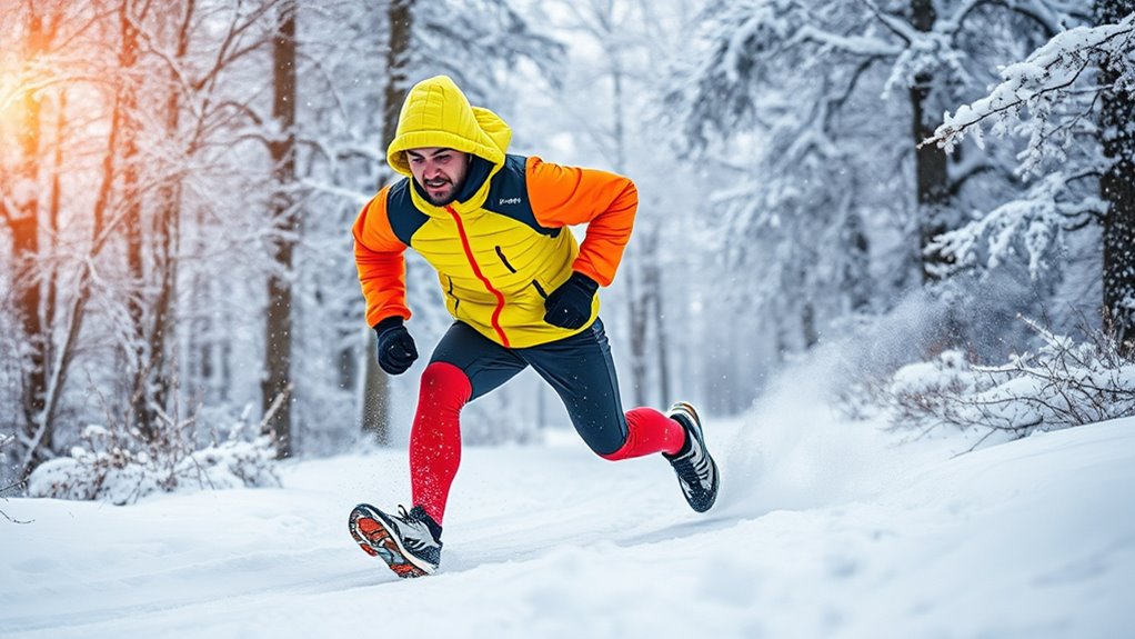 using hashtags for winter fitness
