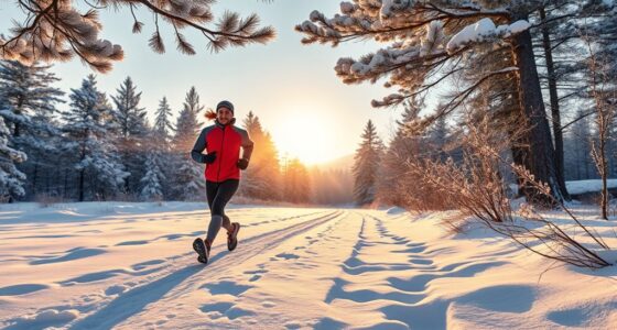 winter fitness social media