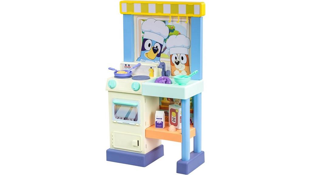 bluey kitchen play set