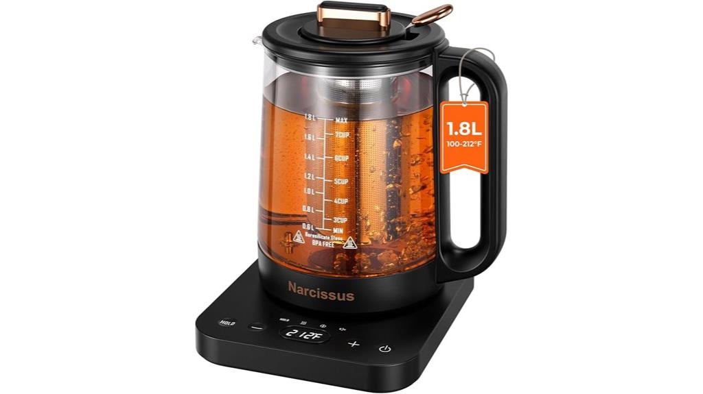electric kettle with temp control