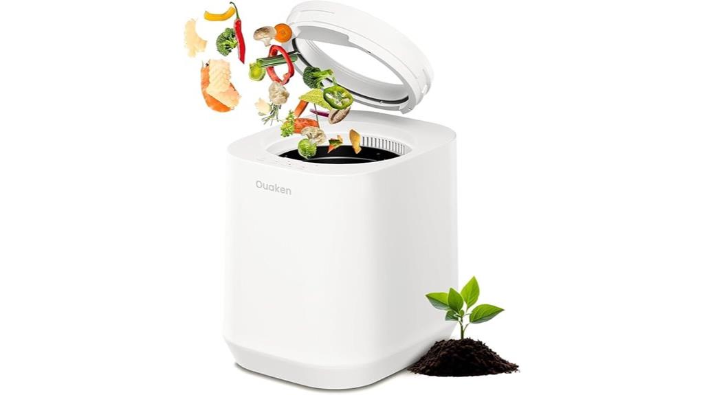 electric kitchen composter features