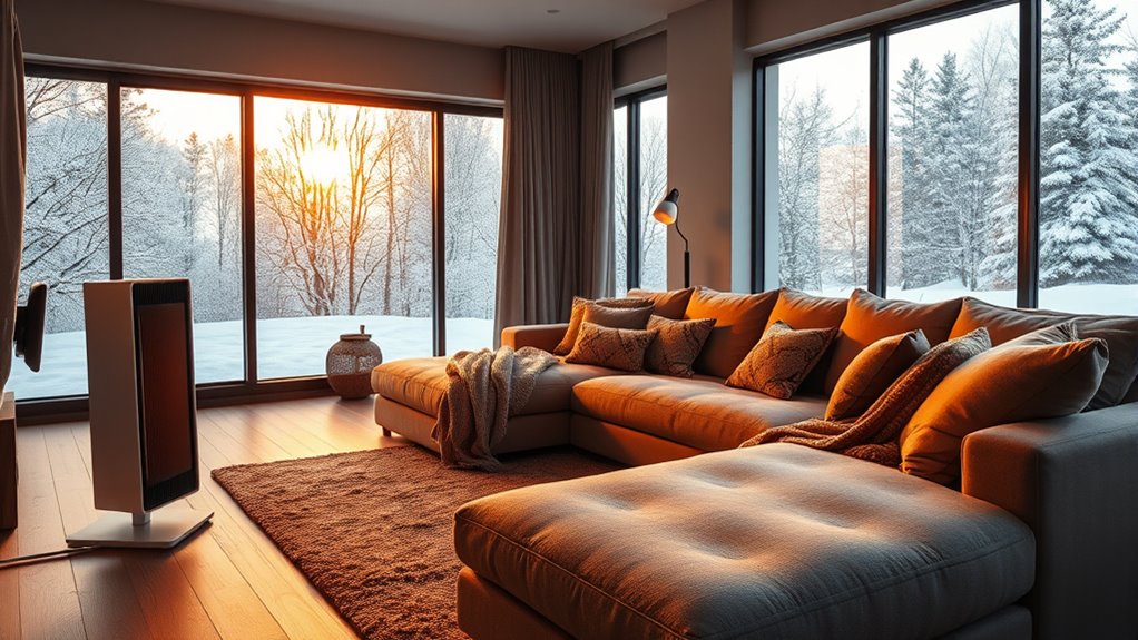 large room heating considerations