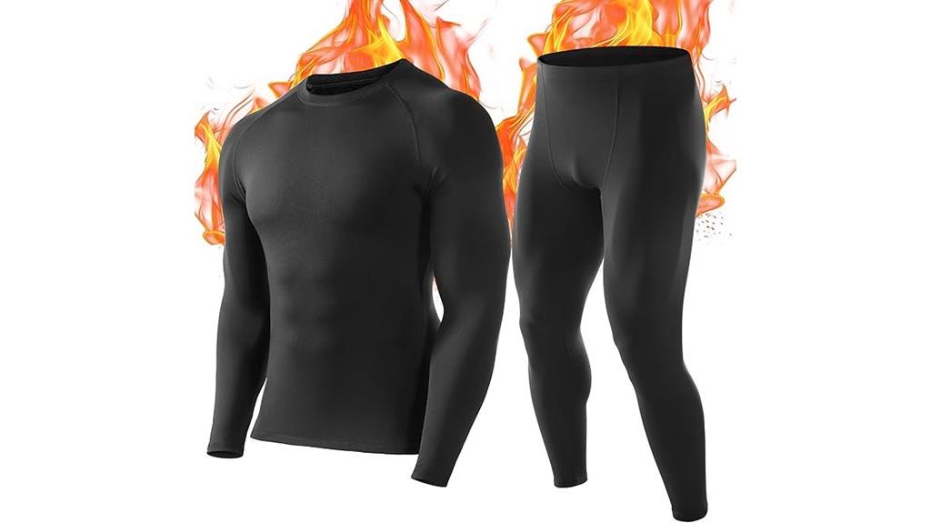 men s thermal underwear set
