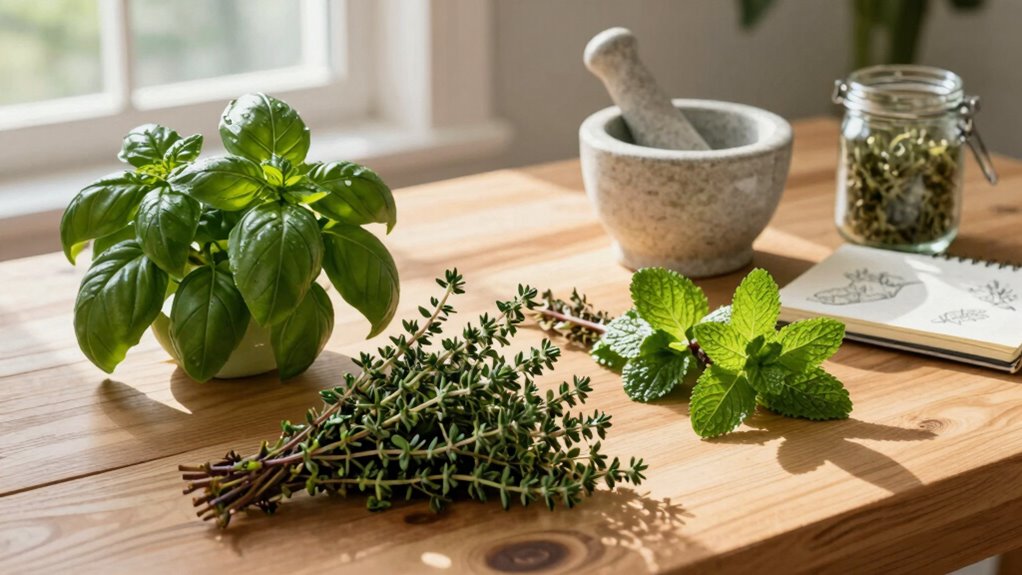 begin herbs gradually thoughtfully