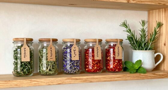 create practical herbal storage