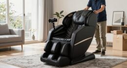 efficient massage chair placement