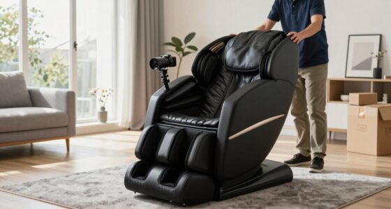 efficient massage chair placement