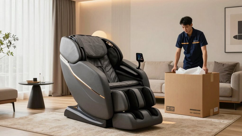 ergonomic space saving setup