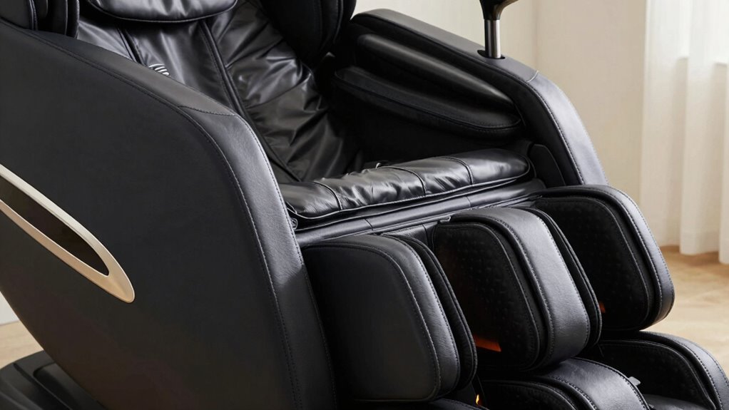 foot rollers heat recline