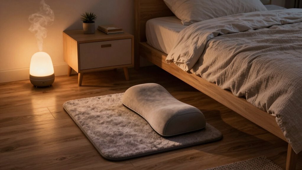 grounding improves sleep focus