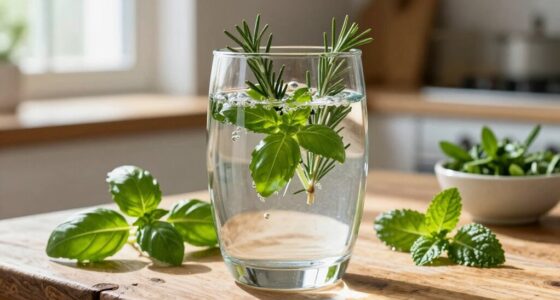 herb daily water importance