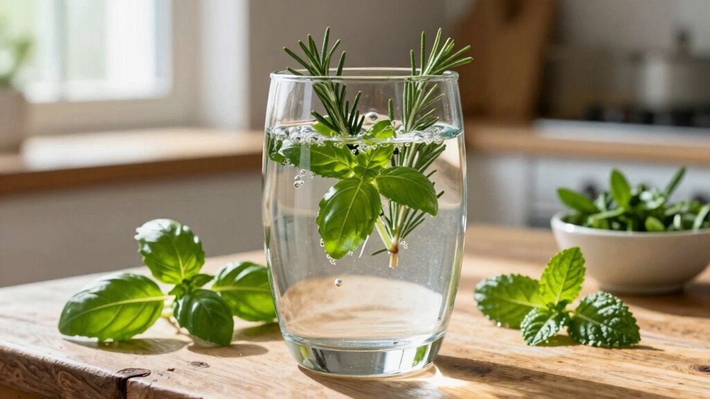 herb daily water importance