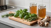 herb infused bone healthy foods