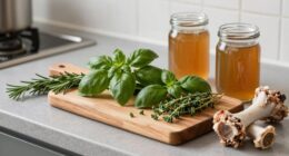 herb infused bone healthy foods