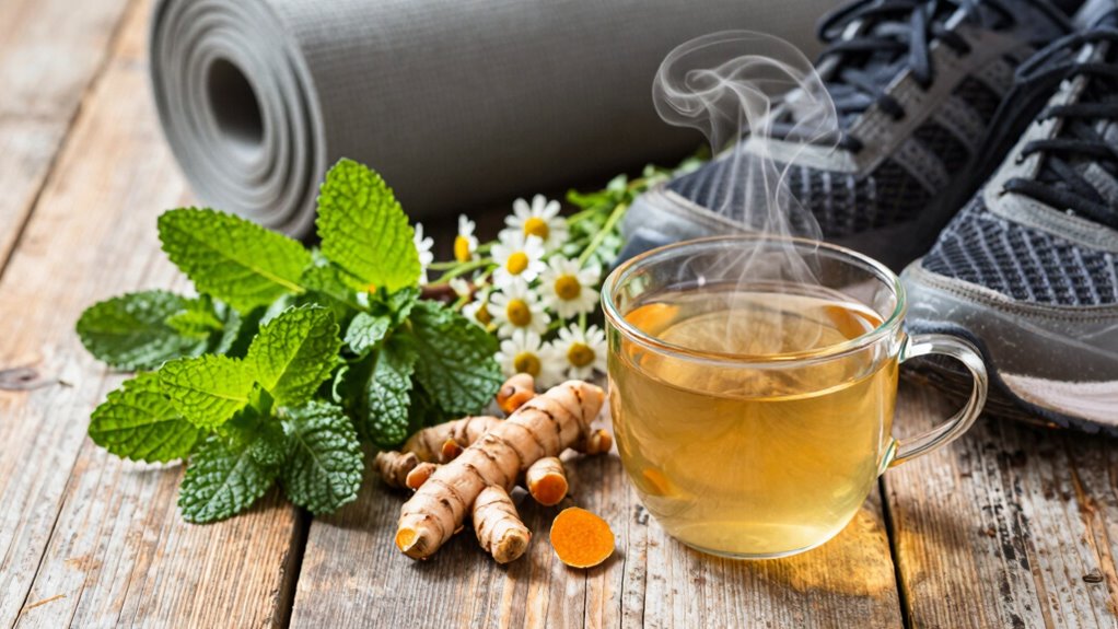 herbal recovery supports muscles