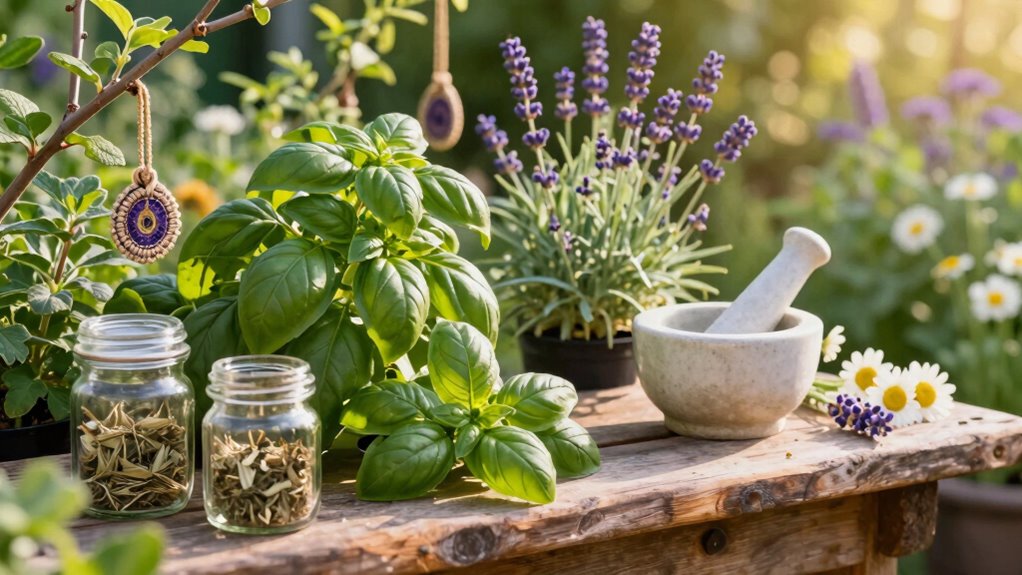 herbal symbolism and spiritual connection