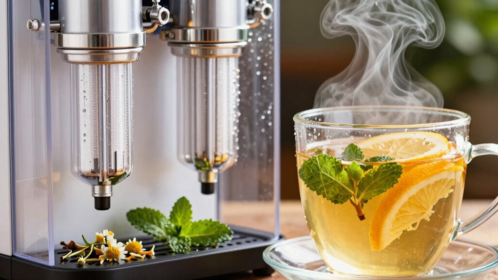 pure water enhances herbal flavor