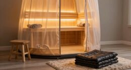 sauna tents vs blankets