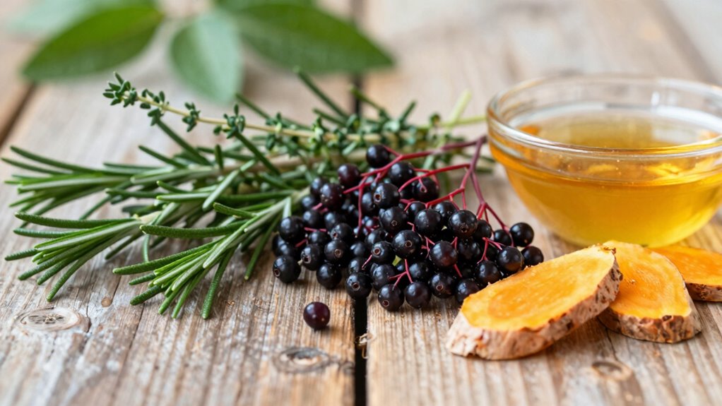 simple herbs for aging
