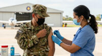 Military requiring flu vaccines for recruits as Air Force base deals with outbreak