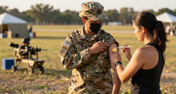 US military requires flu vaccine for some after outbreak in Texas training center