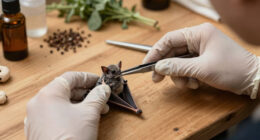 rabies bat
