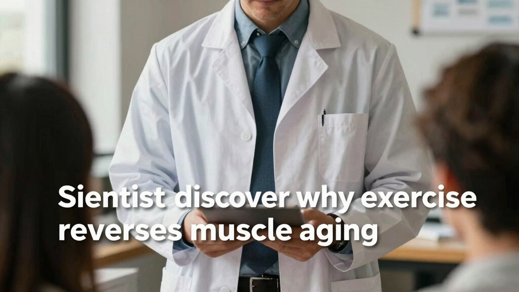 Scientists discover why exercise reverses muscle aging