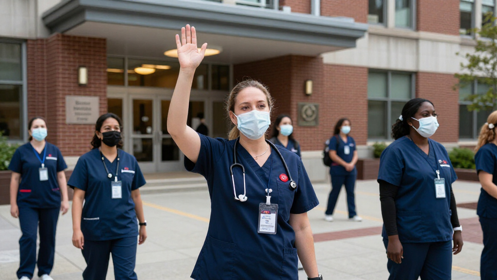 Boston Medical Center Nurses Vote To Authorize Strike - WBUR