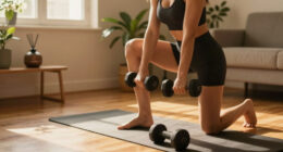These Three Dumbbell Moves Strengthen Your Core More Than Crunches Or Planks, According To A Personal Trainer Who Works With Seniors